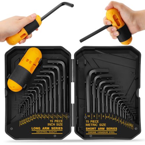 31-piece Allen wrench set