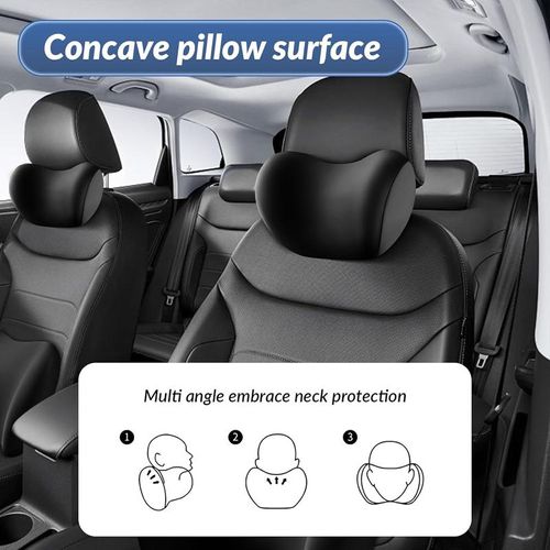 Ergonomic car seat pillow set
