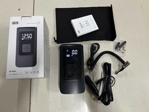 Super easy-to-use portable car tire air pump, outdoor rescue, power outage emergency lighting