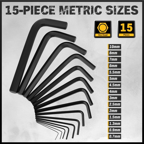 31-piece Allen wrench set