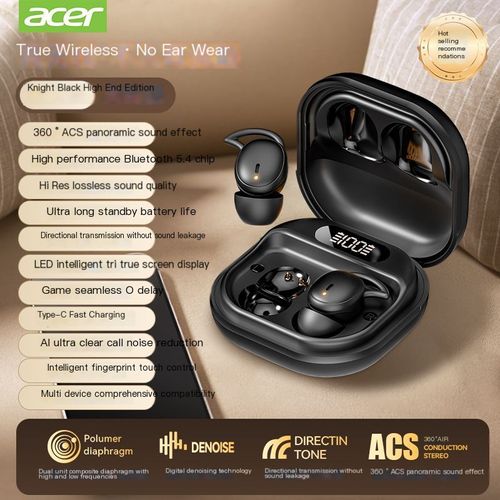 Pocket Bluetooth wireless earphones, high-definition stereo sound + comfortable and no sound leakage + 188h long battery life