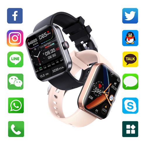 F57L smart watch heart rate blood pressure monitoring body temperature information push multiple sports mode bracelet