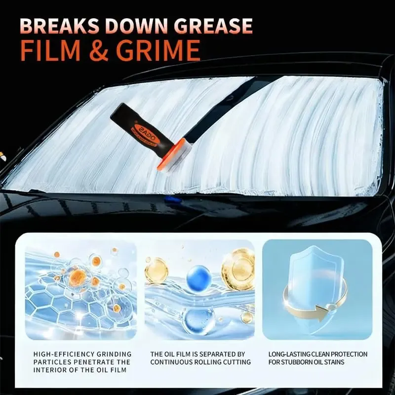 Oil film remover