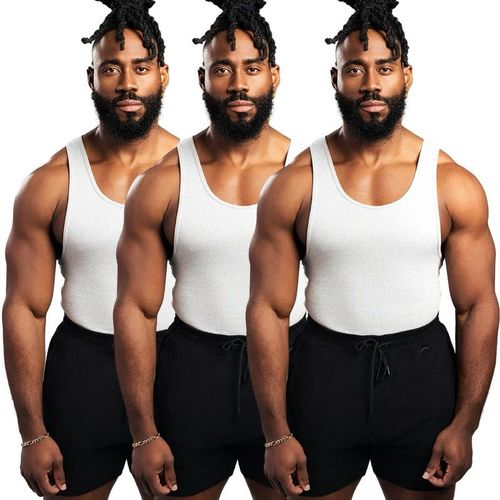 Zero-feel men's pure cotton T-shirt