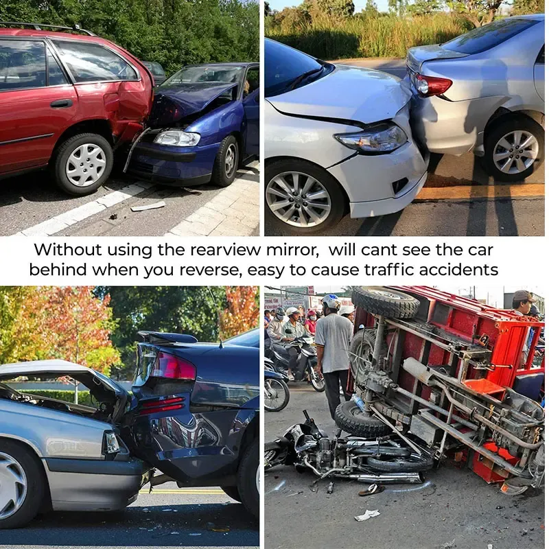 Anti-Fog, Anti-Glare Convex Side Mirrors