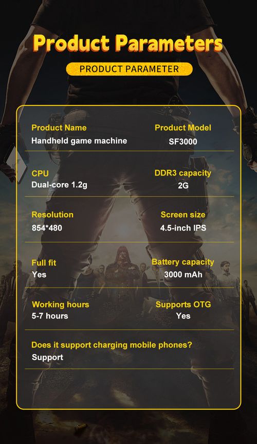 SF3000 4.5-inch large screen dual joystick game console open source handheld nostalgic handheld arcade HD