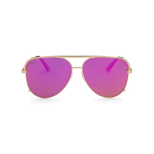DAX Eyewear - SHAY Aviator Sunglasses for Women & Men - Hair Friendly & Tangle Free Nose Piece - TAC Polarized UV400 Protected Lens