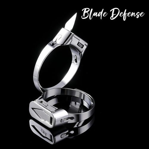 Self-defense adjustable opening ring