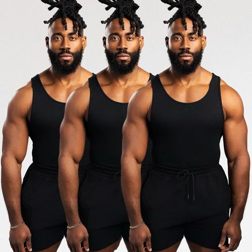 Zero-feel men's pure cotton T-shirt