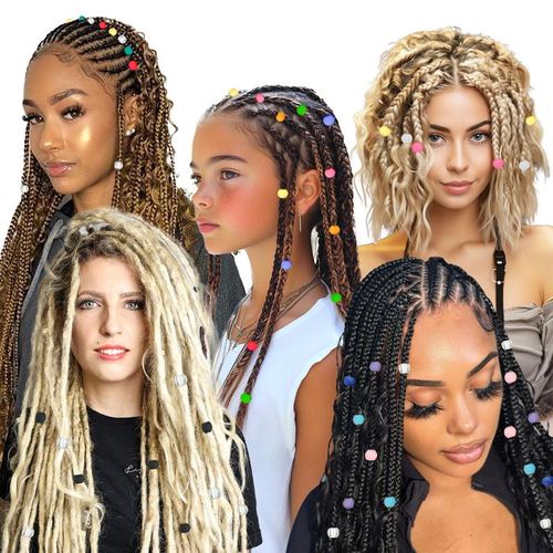 Silicone Hair Beads