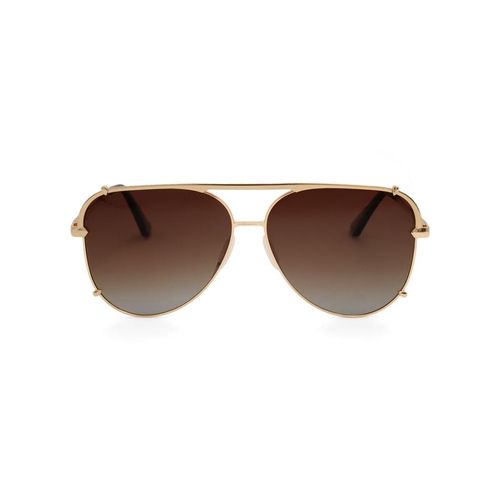 DAX Eyewear - SHAY Aviator Sunglasses for Women & Men - Hair Friendly & Tangle Free Nose Piece - TAC Polarized UV400 Protected Lens