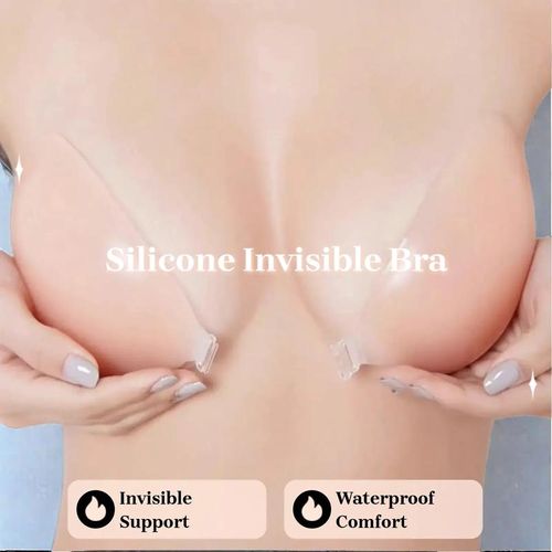 Silicone Soft Bra Set