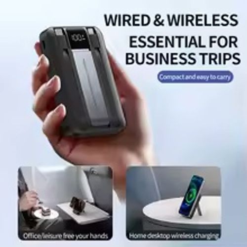 Power Bank 10000mAh 22.5W PD Fast Charging Powerbank Magnetic Wireless Charger External Battery For iPhone 16 15 14 13 12 Xiaomi