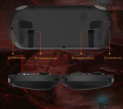 SF3000 4.5-inch large screen dual joystick game console open source handheld nostalgic handheld arcade HD