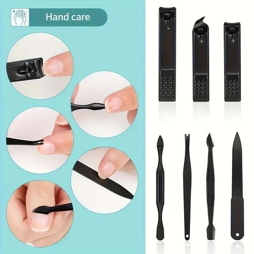 Fingernail and toenail clipper set