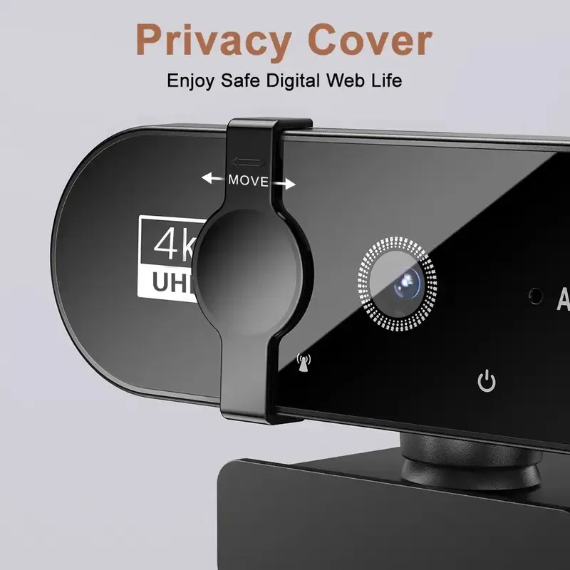 4K HD PC Webcam with Autofocus