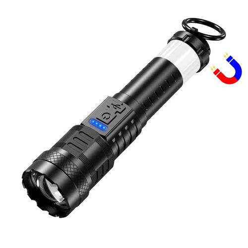 P50 telescopic zoom high-power strong light flashlight