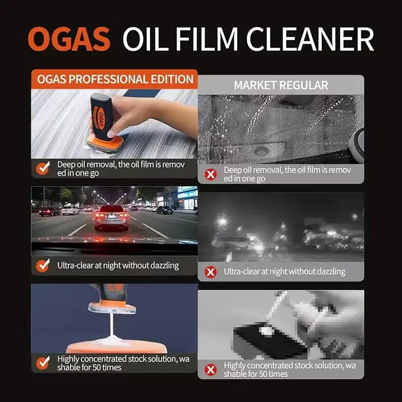 Oil film remover