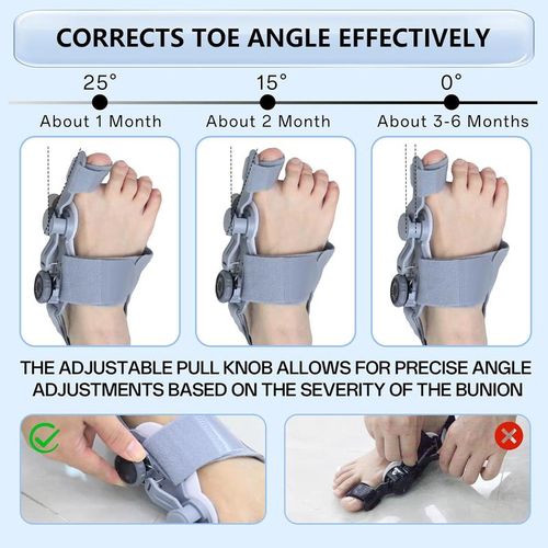 Toe correction sleeve adjustable correction sleeve, has been relieving bent toes, medical care support tool, breathable and non-slip design