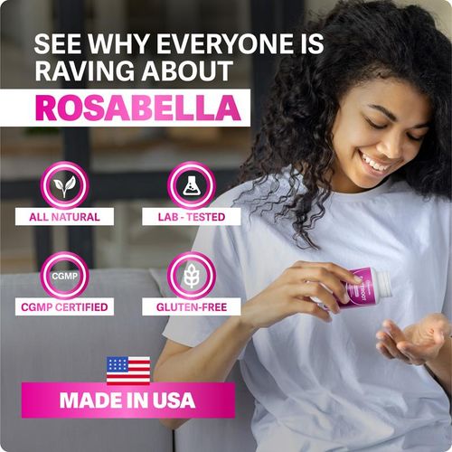 Rosabella Organic Beetroot Capsules (1300mg) for Blood Flow & Heart Health