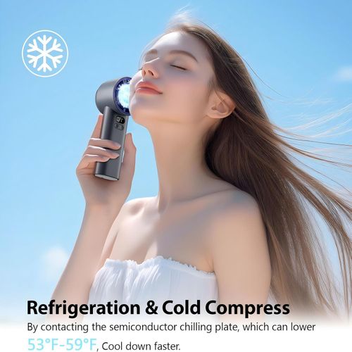 New semiconductor ice compress fan