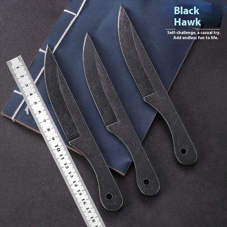 1pc or 3pcs Throwing Knife - Black Hawk