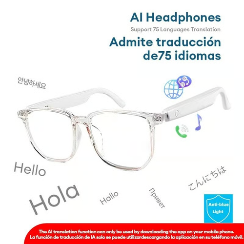 🏆Flash Sale🔥AI Wireless Bluetooth Translation Glasses