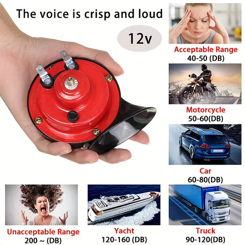 🔥110DB TRAIN HORN FOR TRUCKS