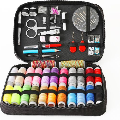 Practical sewing kit portable sewing tool accessories needle and thread set box beginner travel mini sewing bag