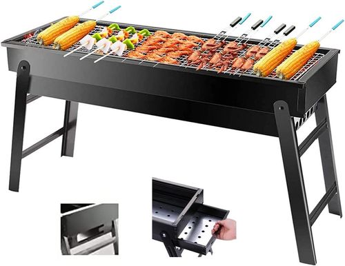 Hot selling BBQ grill drawer grill outdoor portable BBQ grill charcoal grill portable BBQ folding BBQ grill