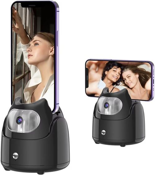 New Portable AI Smart Face Tracking 360 Degree Rotation Selfie Anti-Shake Gimbal Stabilizer