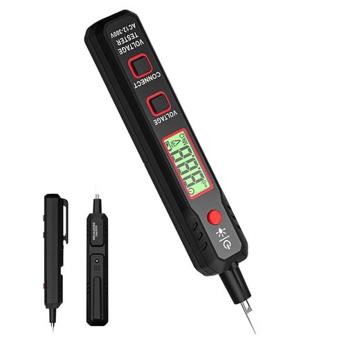 Multi-function electrical test pen, smart digital display test pen, electrician special tool LCD digital display sound and light alarmm