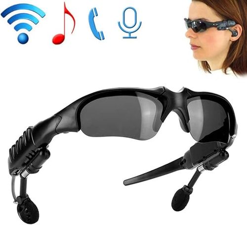 Wireless Bluetooth Sunglasses Anti-ray Stereo Music Bluetooth Headphones for Men Support Both Headset and Hands-Free for All Kinds of Cell Phones