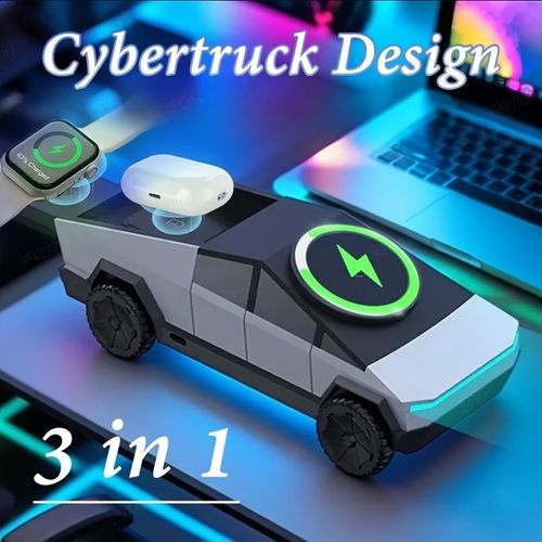 🏋‍♂Cyber ​​3-in-1 Wireless Fast Charging