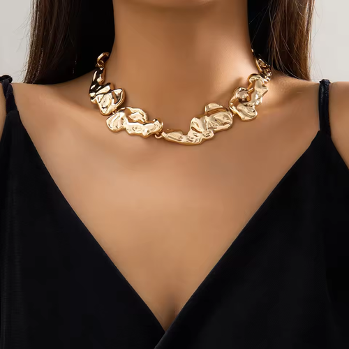 IngeSight.Z Punk Fusion Choker​​ 🔗 Deconstructed Metal · ⚡ Rave-Ready · 🌆 Day-to-Night