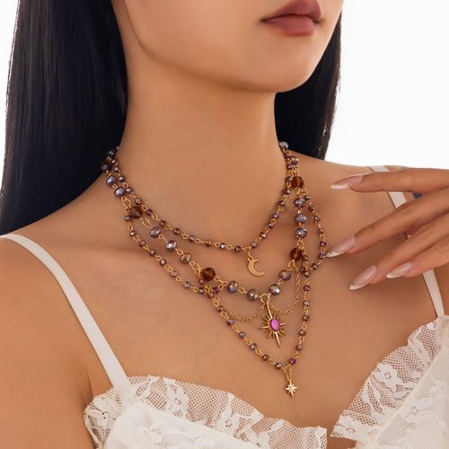 Layered Sun Tassel Choker – Your Daily Sparkle Essential ✨