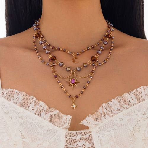 Layered Sun Tassel Choker – Your Daily Sparkle Essential ✨