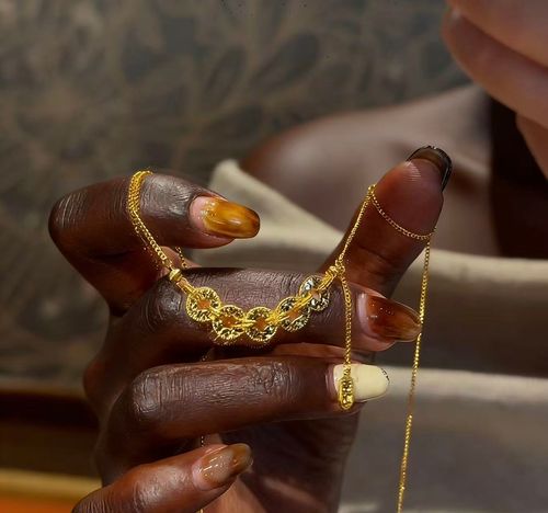 Vintage Gold Five Emperors Coin Tassel Necklace | Fortune-Bringing Sparkle