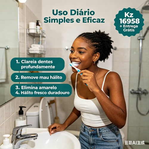 😁 Sorria com Confiança! Pasta Clareadora COLUGEA para Dentes Brancos e Hálito Fresco ✨💎