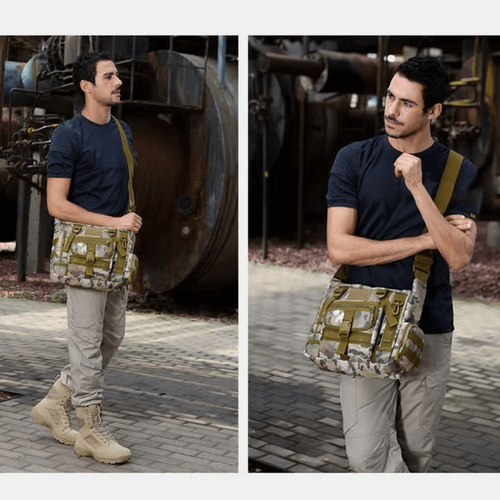 Waterproof Tactical Military Multi-Pocket Crossbody Bag