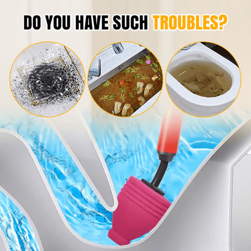 New Design- Household High-Pressure Toilet Unblocker