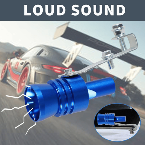 🏎️💨 TURBO SOUND WHISTLE MUFFLER EXHAUST🔥