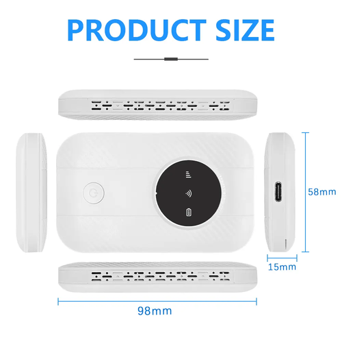portable wifi  4g with sim card