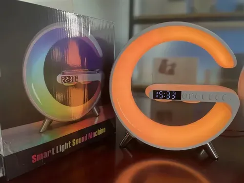 ⏰Smart LED Lamp with Bluetooth Speaker and Wireless Charger