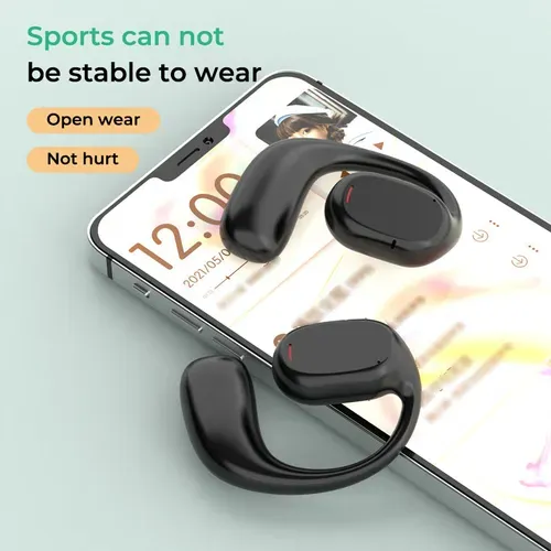 Wireless Bluetooth headset that hangs in the ear