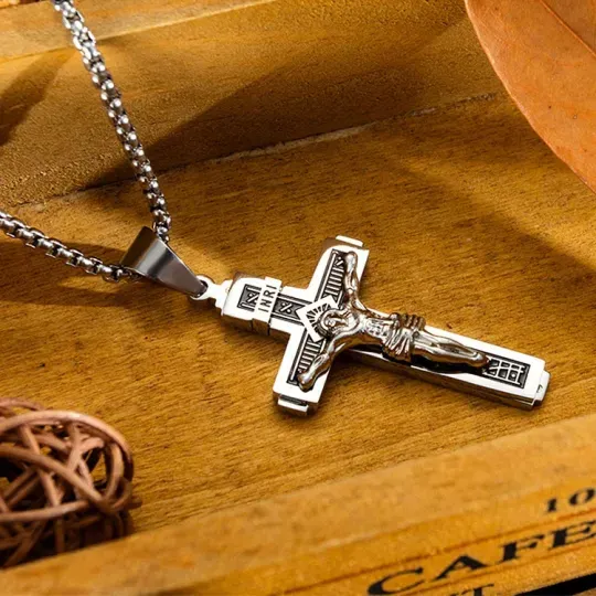 Limited Time Offer - Buy One Get One Free！Vintage Classic Cross Necklace