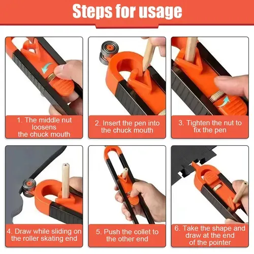 🔧Professional Radian Ruler for Carpentry🔥🔥🔥（50% off for a limited time）