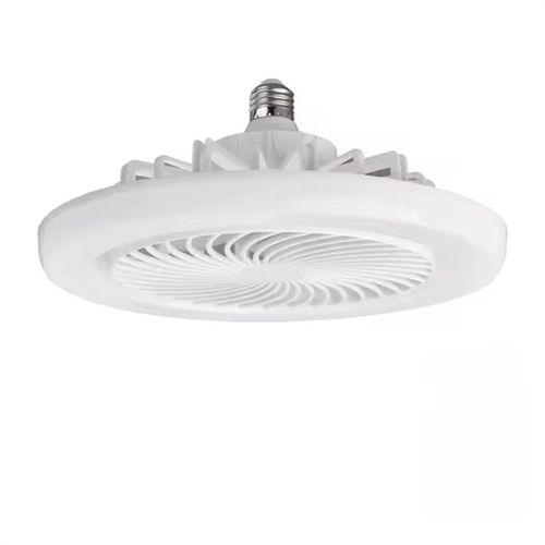 3 Wind Speed E27 Lamp LED Fan Light Ceiling Smart Fan Lighting PC Modern Remote Control 3 Colors With Timing Remote Control
