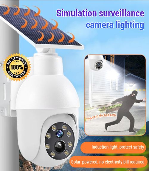 ⏰New Simulation Monitoring 0 Electricity Bills Throughout The Year Solar Automatic Charin Human Body Automatic Induction