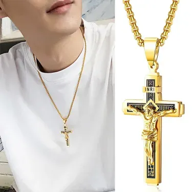 Limited Time Offer - Buy One Get One Free！Vintage Classic Cross Necklace
